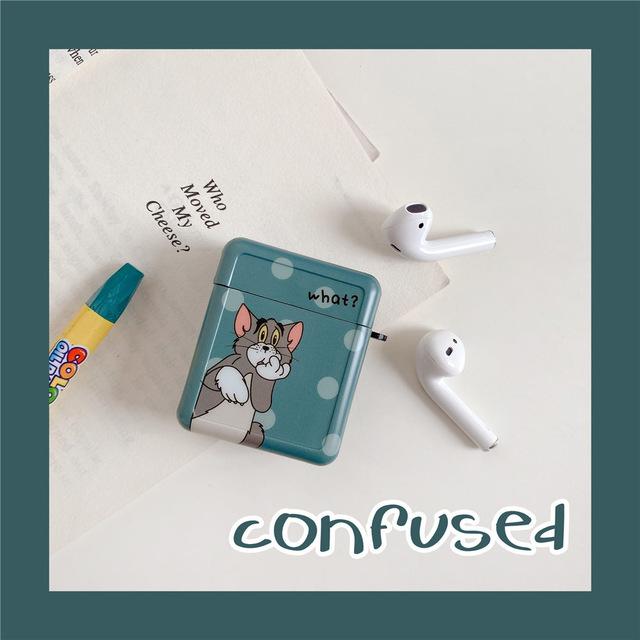 Tom and Jerry 'What | Ou | Modular' AirPods Case Shock Proof Cover