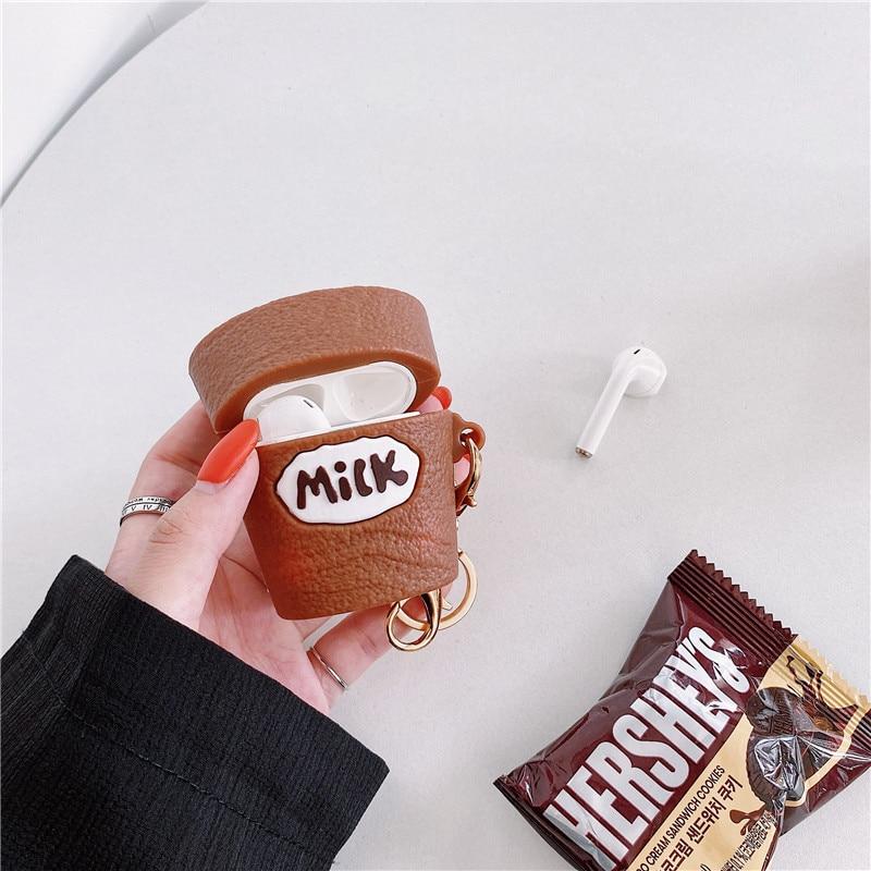 Chocolate Milk Premium AirPods Case Shock Proof Cover