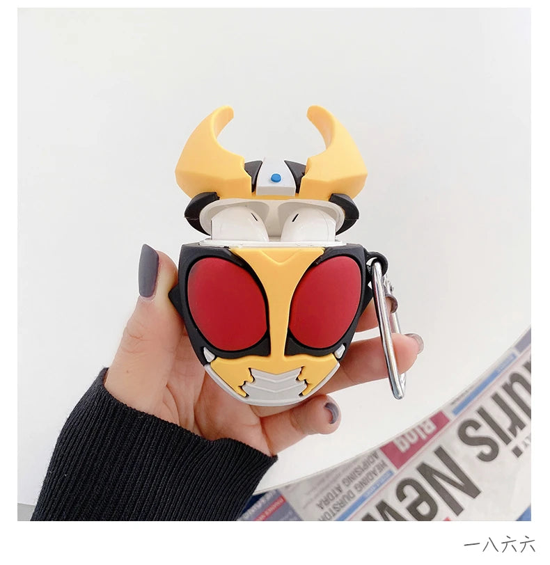 Japanese Masked | Kamen Rider Premium AirPods Case Shock Proof Cover