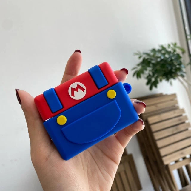 Super Mario Bros 'Buttons' Premium AirPods Pro Case Shock Proof Cover