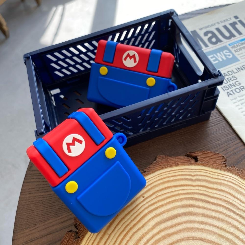 Super Mario Bros 'Buttons' Premium AirPods Case Shock Proof Cover