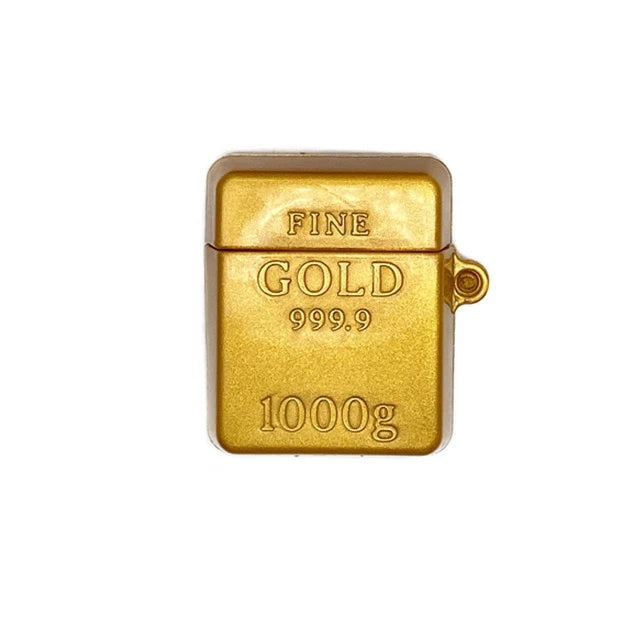 Gold Bar Premium AirPods Case Shock Proof Cover