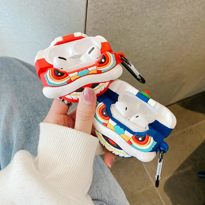 Lion Dance Premium AirPods Pro Case Shock Proof Cover