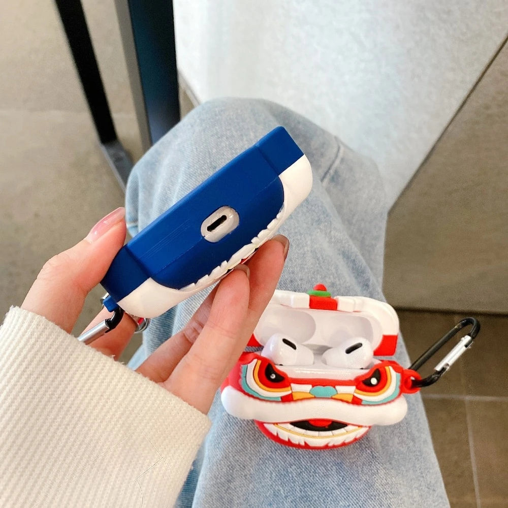 Lion Dance Premium AirPods Pro Case Shock Proof Cover