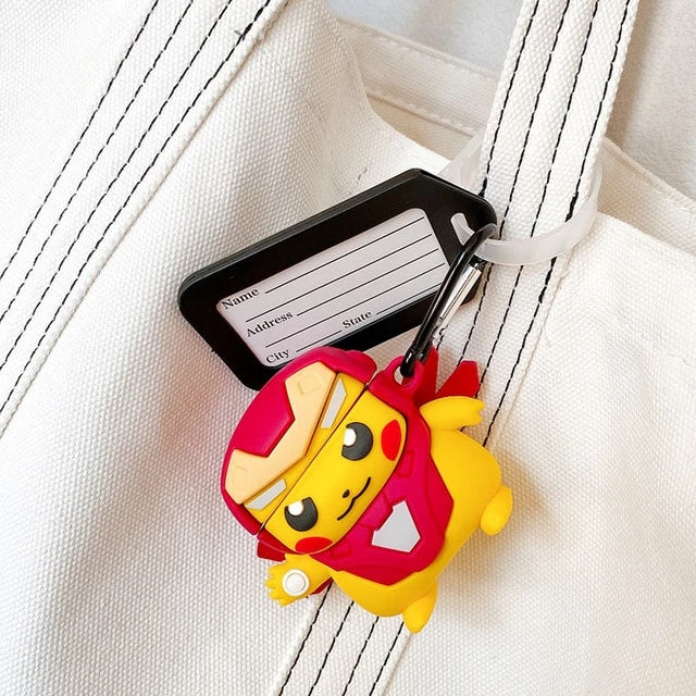 Pokemon 'Pikachu | Iron Man' Premium AirPods Pro Case Shock Proof Cover