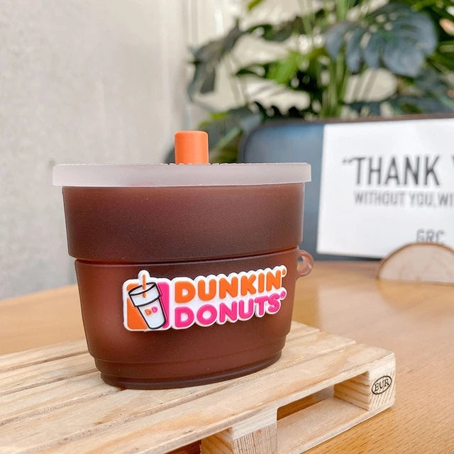 Dunkin Donutes Iced Coffee Premium AirPods Pro Case Shock Proof Cover