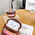 Dunkin Donuts Iced Coffee Premium AirPods Case Shock Proof Cover