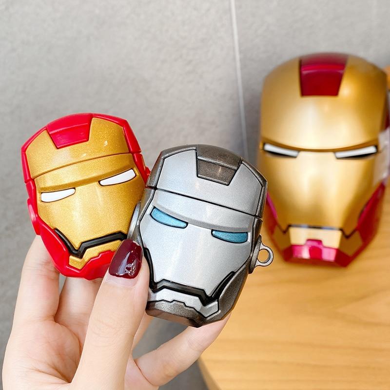 Iron Man 'Helmet | 2.0' Premium AirPods Case Shock Proof Cover