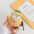 Pig in a Pineapple Premium AirPods Case Shock Proof Cover