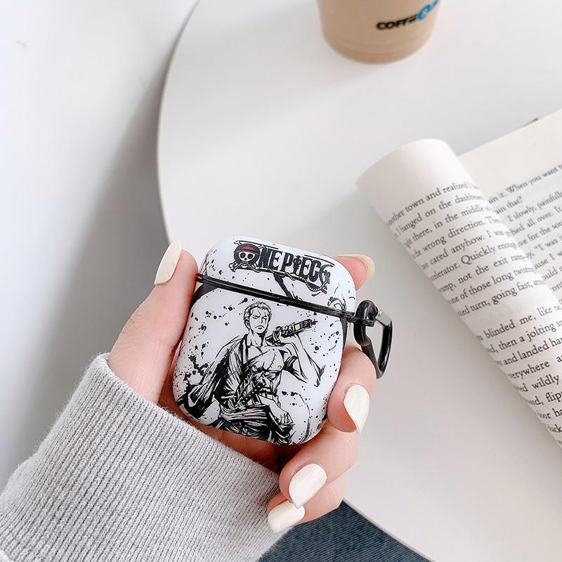 One Piece 'Zoro | Monochromatic' Premium AirPods Case Shock Proof Cover