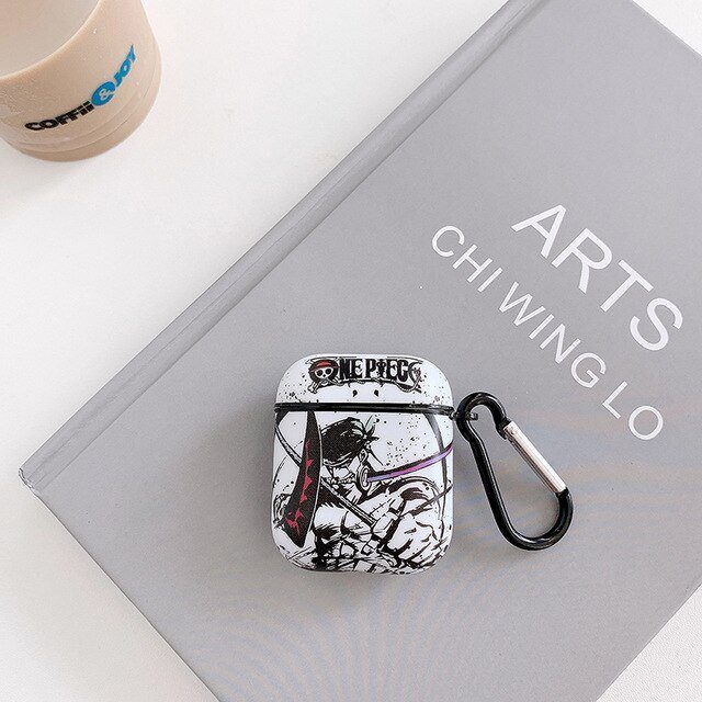 One Piece 'Zoro | Monochromatic' Premium AirPods Case Shock Proof Cover