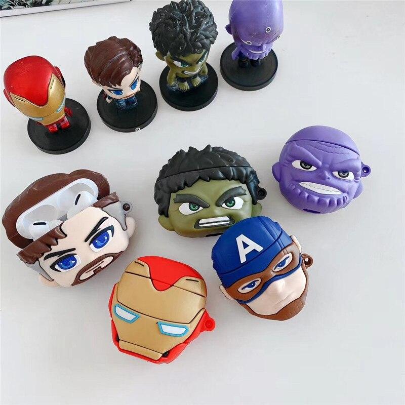 Captain America 'The First Avenger' AirPods Case Shock Proof Cover