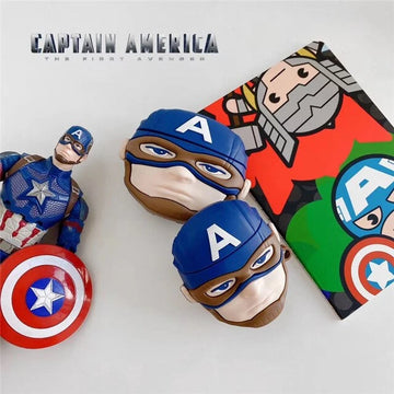 Captain America 'The First Avenger' Premium AirPods Pro Case Shock Proof Cover