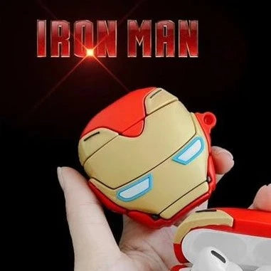 Iron Man 'Comic | 2.0' Premium AirPods Case Shock Proof Cover