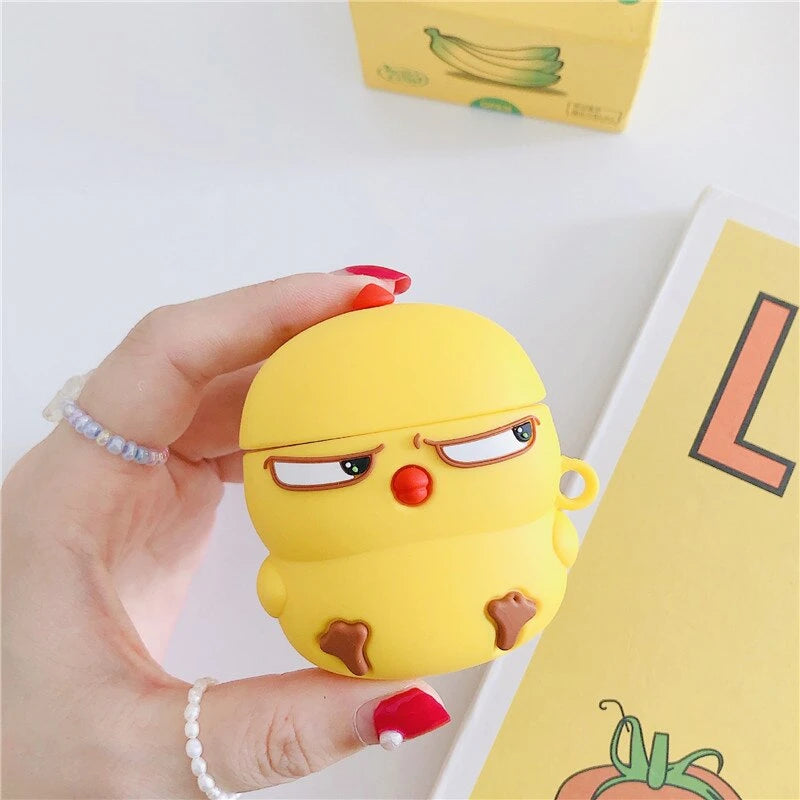 Angry Little Chicken 'Sweetpea' Premium AirPods Case Shock Proof Cover