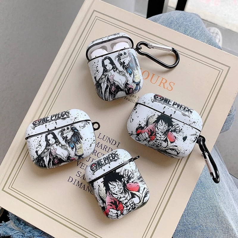 One Piece 'Luffy " Hancock | Monochromatic' AirPods Pro Case Shock Proof Cover