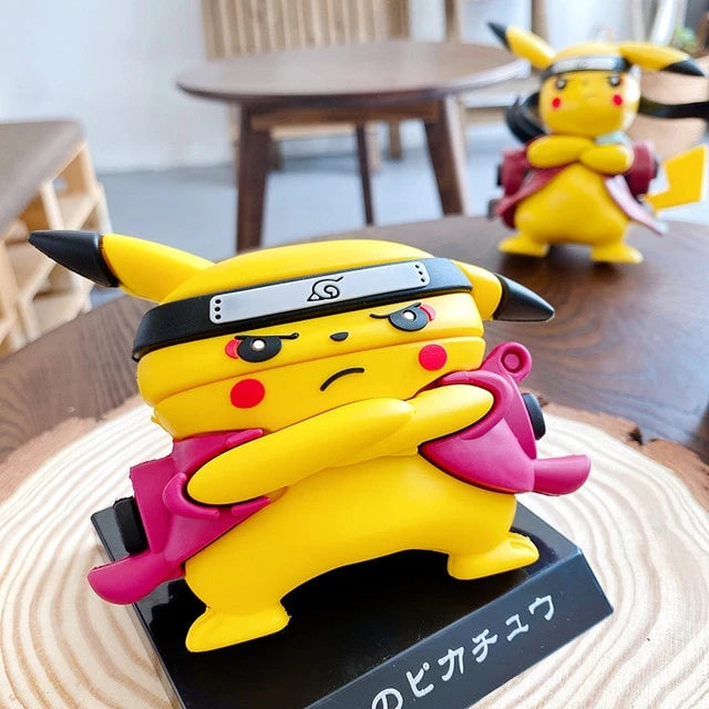 Pokemon 'Pikachu | Naruto' Premium AirPods Pro Case Shock Proof Cover