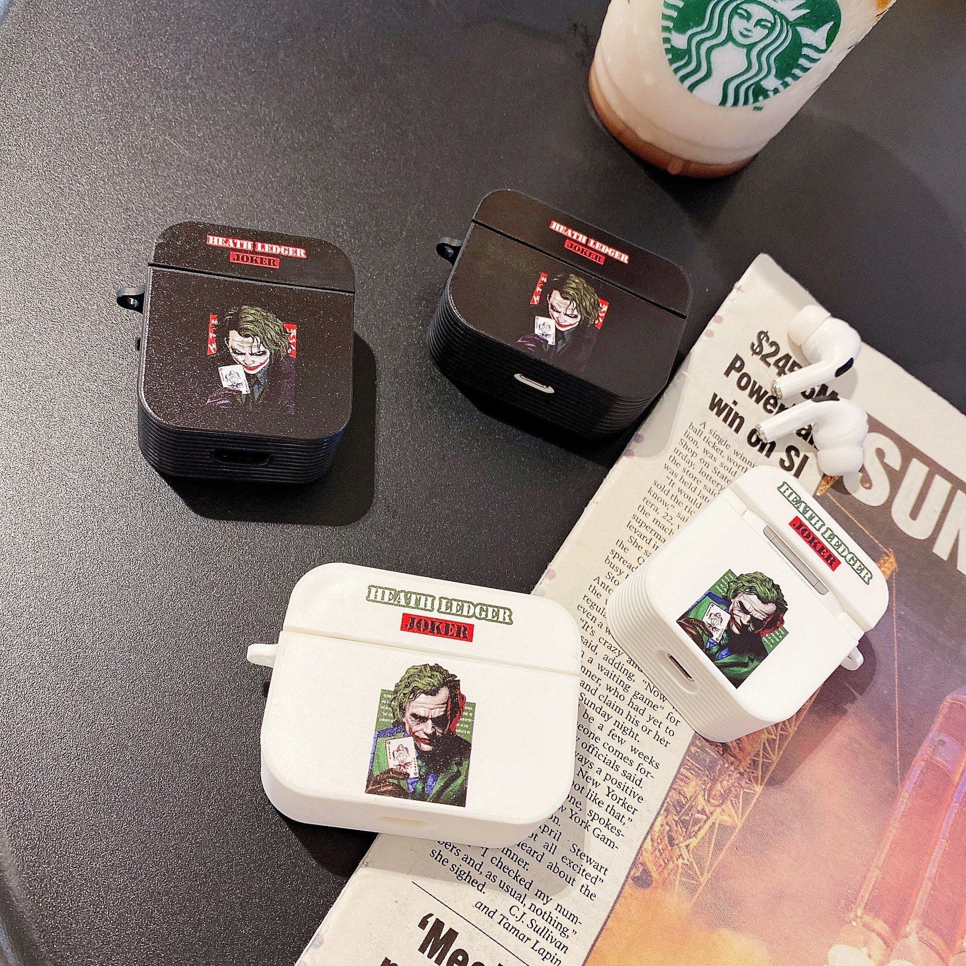 Joker 'Heath Ledger | RIP | Modular' AirPods Pro Case Shock Proof Cover