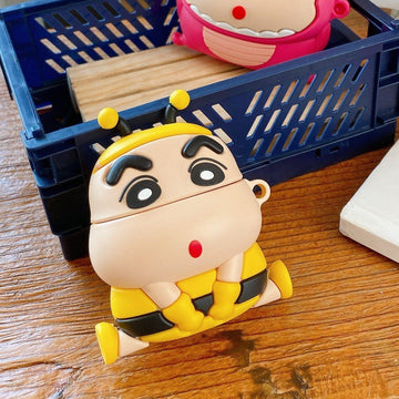 Shin Chan 'Bumblee' Premium AirPods Case Shock Proof Cover