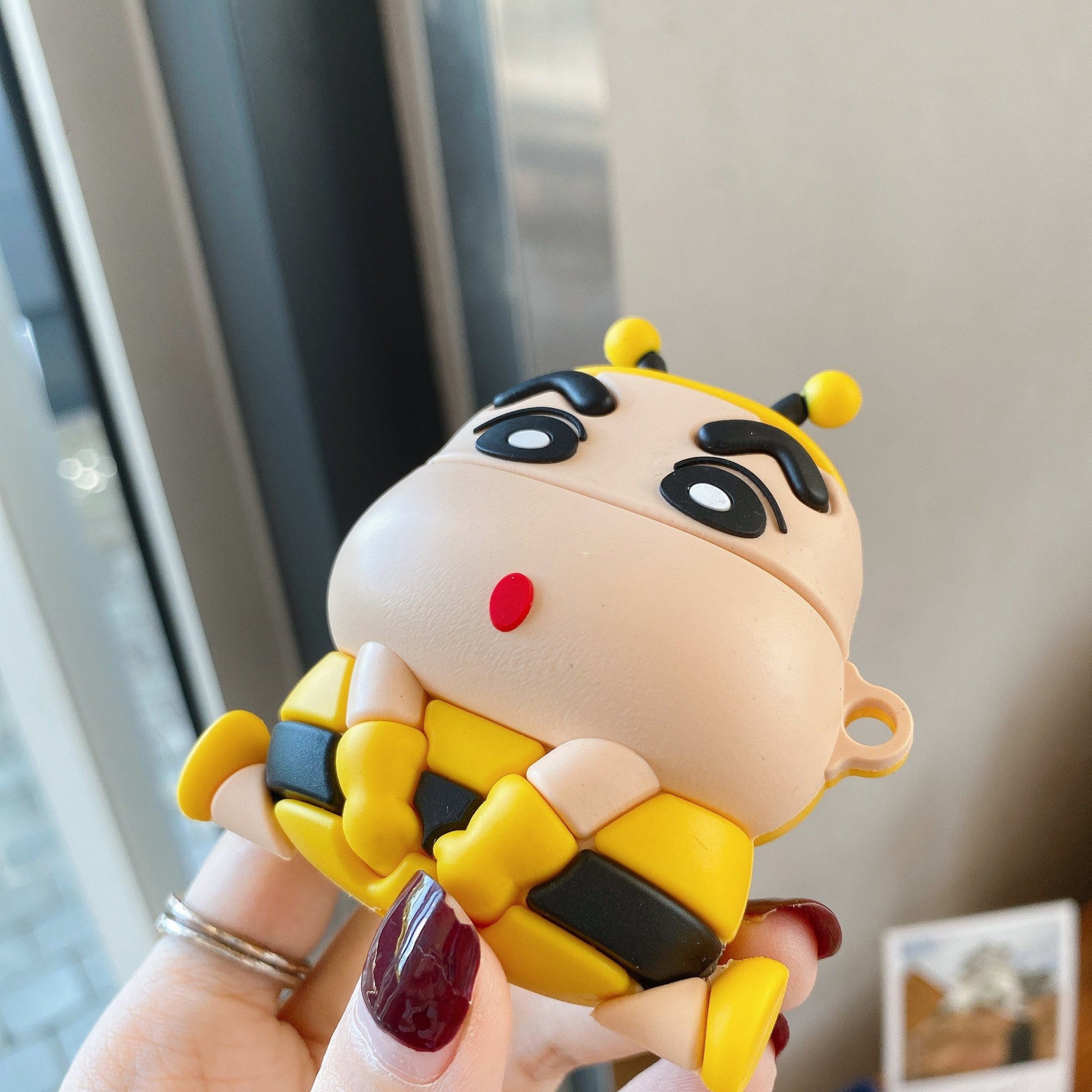 Shin Chan 'Bumblee' Premium AirPods Case Shock Proof Cover