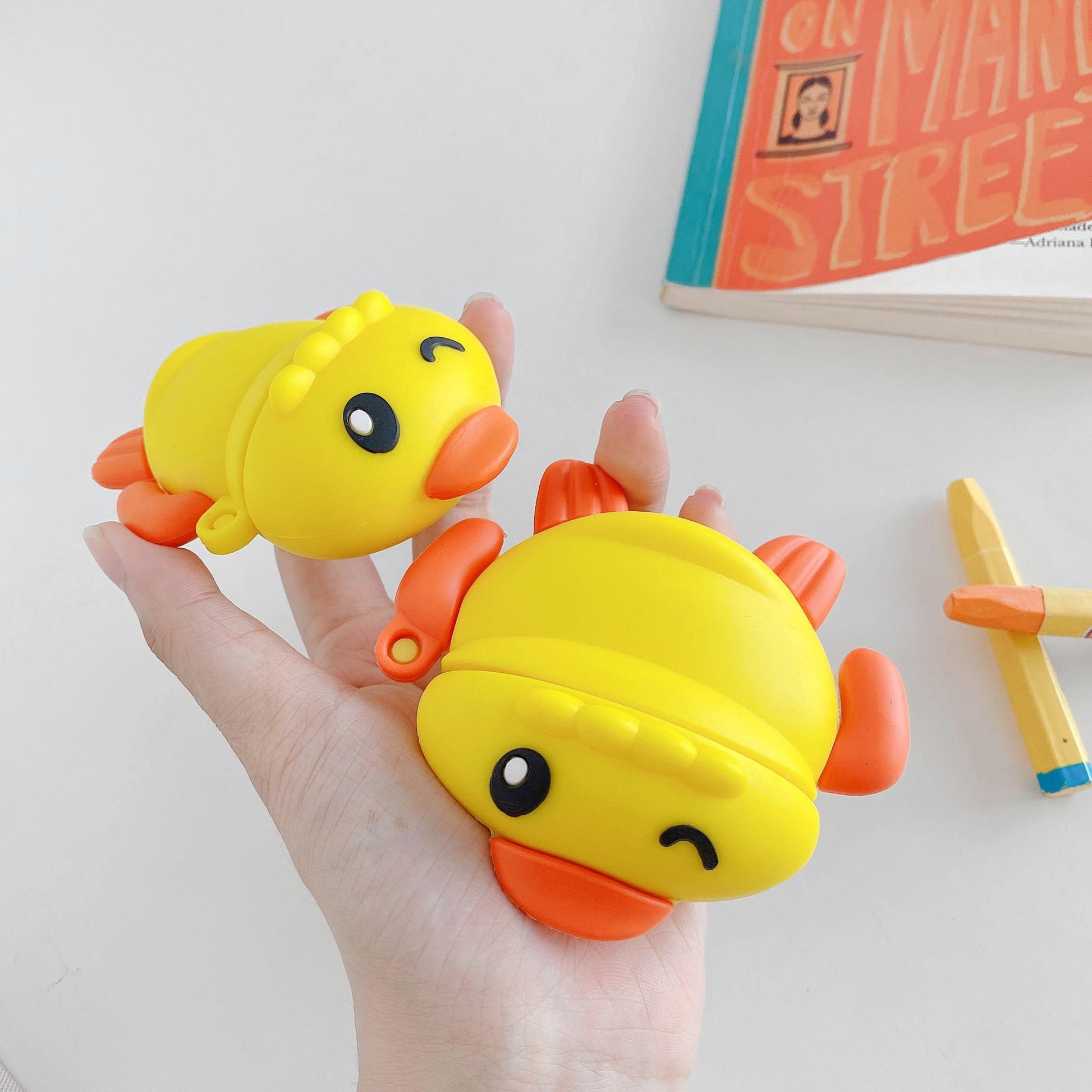 Swimming Yellow Ducky Premium AirPods Pro Case Shock Proof Cover