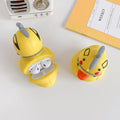 Rubber Ducky in Pikachu Helmet Premium AirPods Case Shock Proof Cover