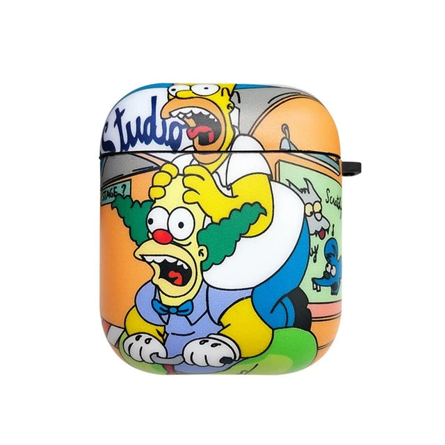 The Simpons 'Air | Off White' AirPods Case Shock Proof Cover