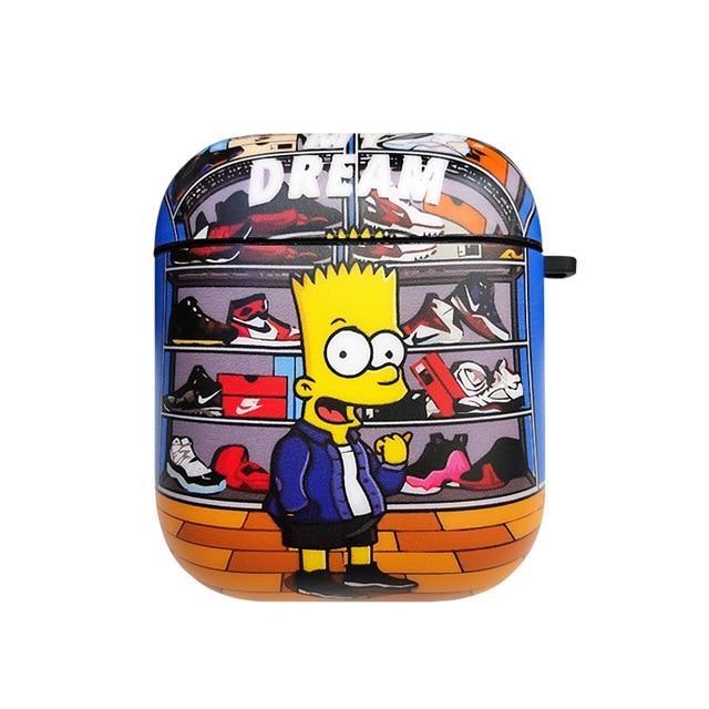 The Simpons 'Air | Off White' AirPods Case Shock Proof Cover