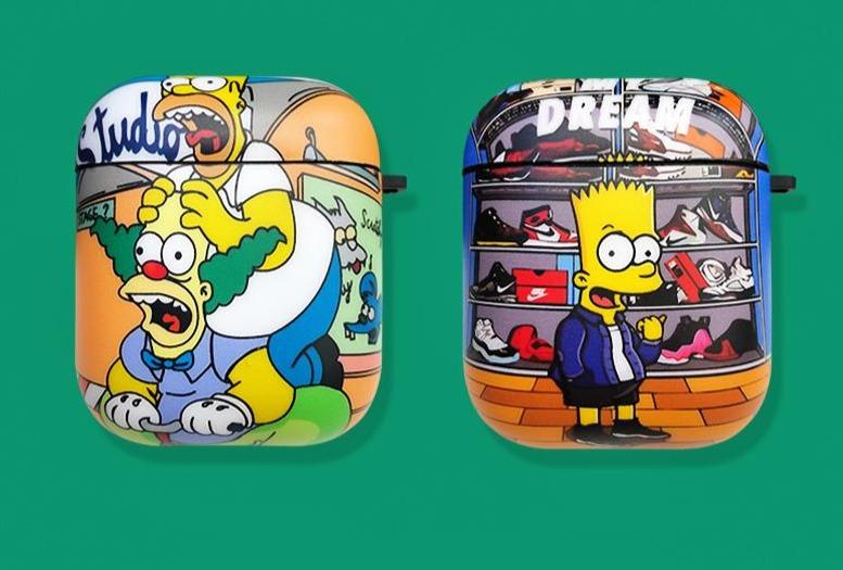 The Simpons 'Air | Off White' AirPods Case Shock Proof Cover