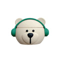 Teddy Bear in Headphones Premium AirPods Case Shock Proof Cover