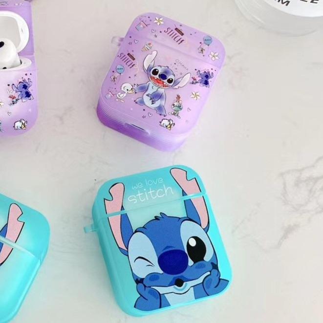 Lilo and Stitch 'Fluorescent' AirPods Case Shock Proof Cover