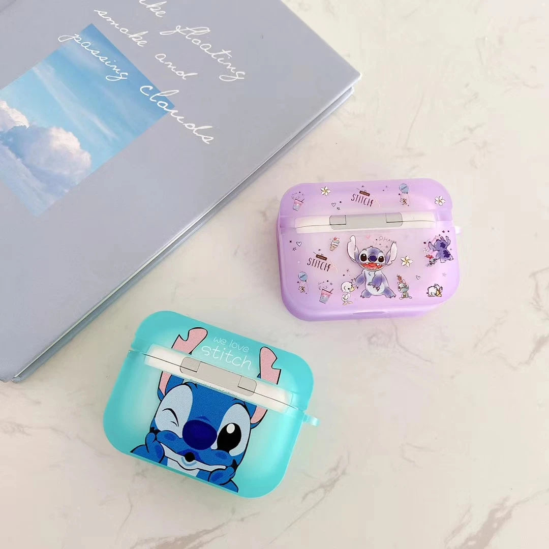 Lilo and Stitch 'Fluorescent' AirPods Pro Case Shock Proof Cover