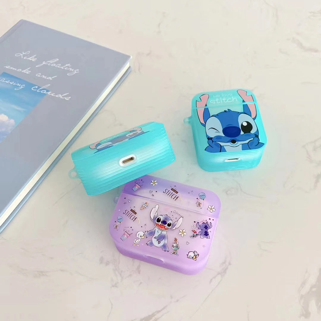 Lilo and Stitch 'Fluorescent' AirPods Case Shock Proof Cover