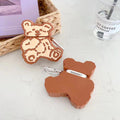 Stitched Teddy Bear Premium AirPods Case Shock Proof Cover