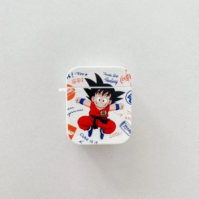 Dragon Ball Z 'Son Goku | Excited' AirPods Case Shock Proof Cover