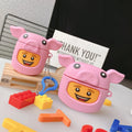 Lego Man 'Pig' Premium AirPods Case Shock Proof Cover