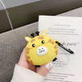 Cute Round Giraffe Premium AirPods Case Shock Proof Cover