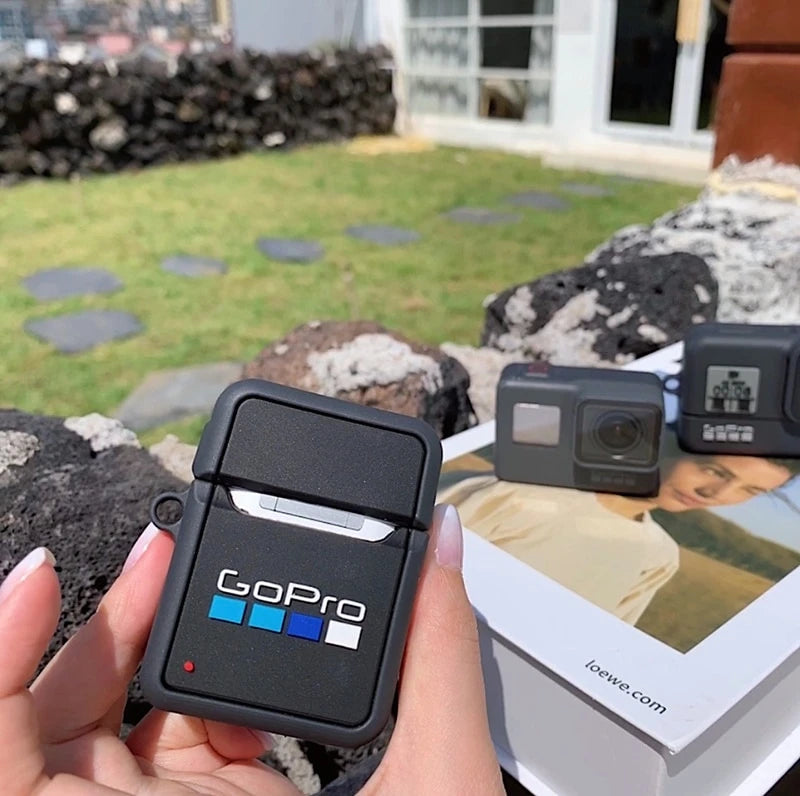 Go Pro Camera Premium AirPods Case Shock Proof Cover