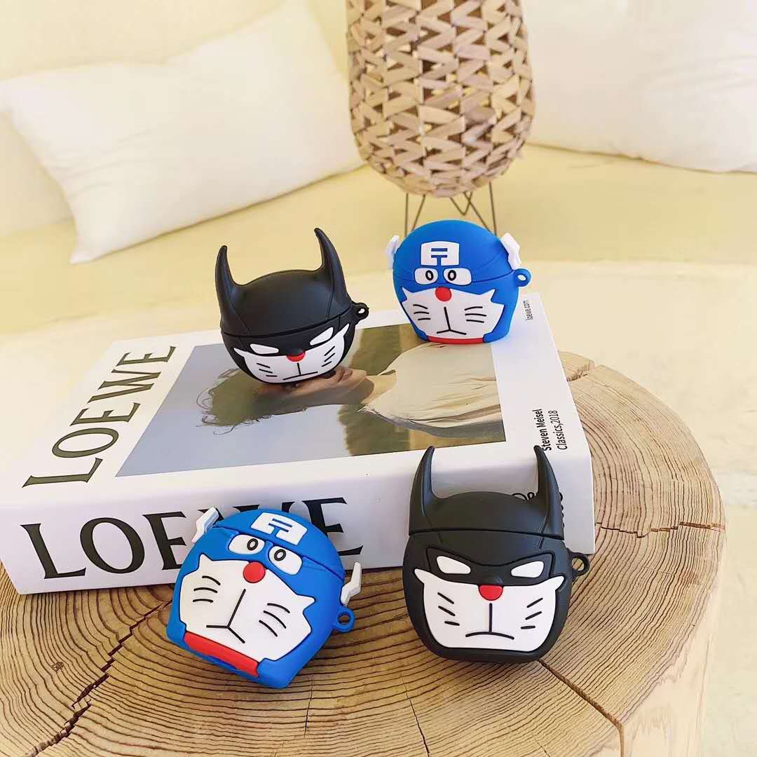 Doraemon 'Batman' Premium AirPods Pro Case Shock Proof Cover