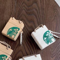 Classic Starbucks Shopping Bag Premium AirPods Case Shock Proof Cover