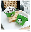 Starbucks Matcha Ice Green Tea Latte Premium AirPods Pro Case Shock Proof Cover