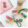 Starbucks 'Strawberries and Cream Frappuccino' AirPods Pro Case Shock Proof Cover