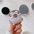 Cute Penguin Eating a Donut Premium AirPods Pro Case Shock Proof Cover