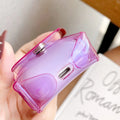 Clear Fluorescent Candy Color Holster AirPods Case