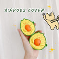 Avocado Cat Premium AirPods Case Shock Proof Cover