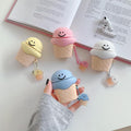 Cute Smiling Ice Cream Cone Premium AirPods Case Shock Proof Cover