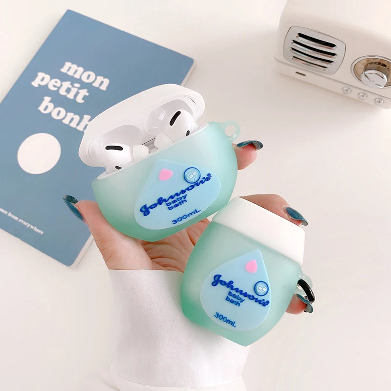 Johnson and Johnson Baby Shampoo Premium AirPods Pro Case Shock Proof Cover