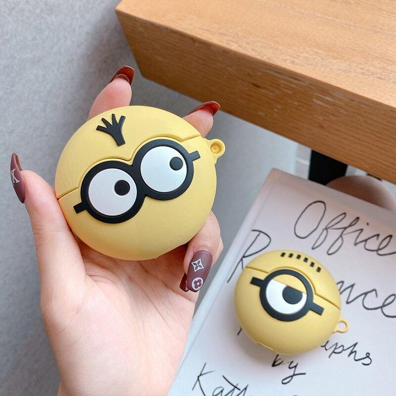 Minions 'Round' Premium AirPods Case Shock Proof Cover