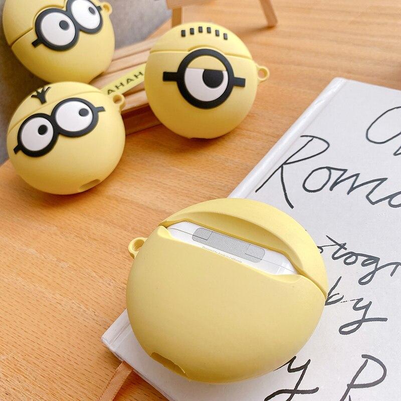 Minions 'Round' Premium AirPods Case Shock Proof Cover