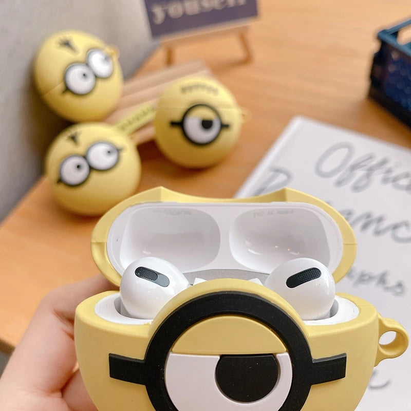 Minions 'Round' Premium AirPods Pro Case Shock Proof Cover